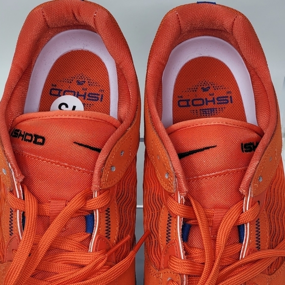 Nike SB Ishod Wair Blue Orange DZ5648-800 Skate Shoes Low Top Men Size Multi New - Picture 8 of 11